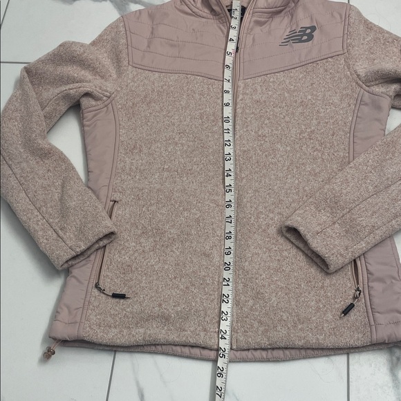 New Balance Women's Light Pink Hoodie Jacket 4 Pockets Sz M - Picture 11 of 13